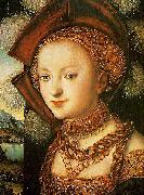 Lucas Cranach Salome oil